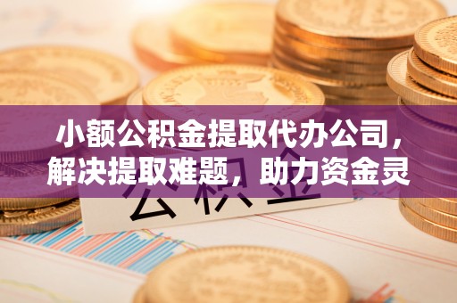 阳谷小额公积金提取代办公司，解决提取难题，助力资金灵活使用