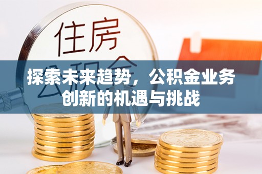 阳谷探索未来趋势，公积金业务创新的机遇与挑战