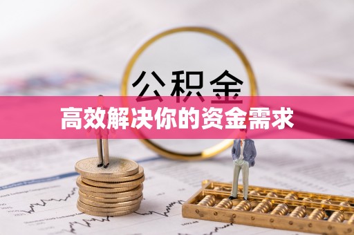 阳谷高效解决你的资金需求