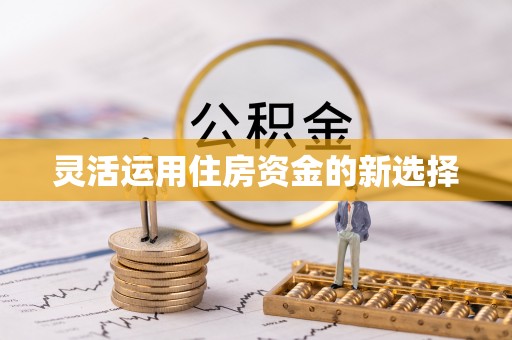 阳谷灵活运用住房资金的新选择