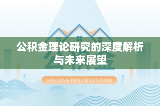 阳谷公积金理论研究的深度解析与未来展望