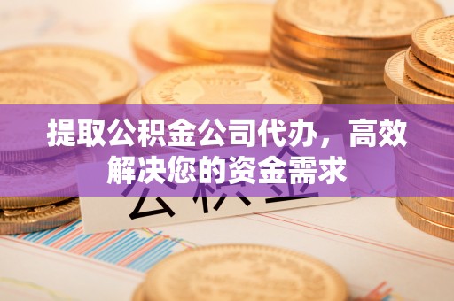 阳谷提取公积金公司代办，高效解决您的资金需求