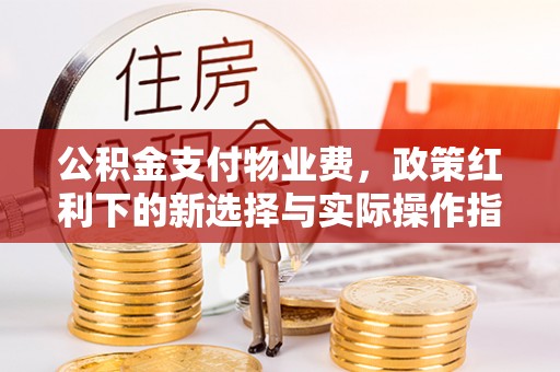 阳谷公积金支付物业费，政策红利下的新选择与实际操作指南