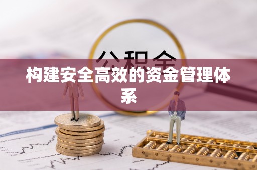 阳谷构建安全高效的资金管理体系
