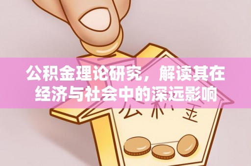 阳谷公积金理论研究，解读其在经济与社会中的深远影响