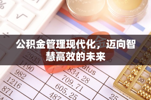 阳谷公积金管理现代化，迈向智慧高效的未来