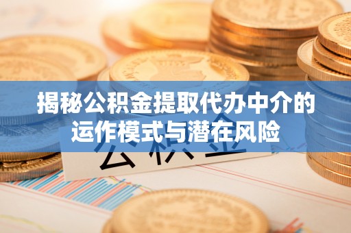 阳谷揭秘公积金提取代办中介的运作模式与潜在风险