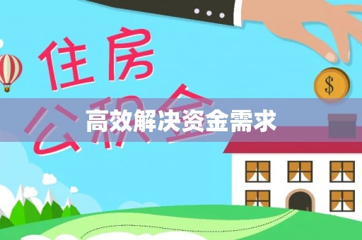 阳谷高效解决资金需求