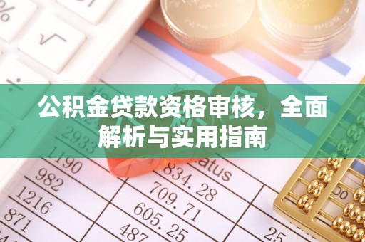 阳谷公积金贷款资格审核，全面解析与实用指南