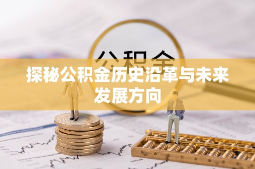 阳谷探秘公积金历史沿革与未来发展方向