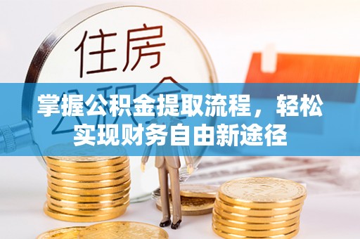 阳谷掌握公积金提取流程，轻松实现财务自由新途径