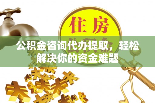 阳谷公积金咨询代办提取，轻松解决你的资金难题
