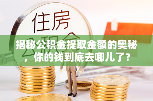 阳谷揭秘公积金提取金额的奥秘，你的钱到底去哪儿了？