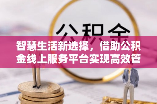 阳谷智慧生活新选择，借助公积金线上服务平台实现高效管理