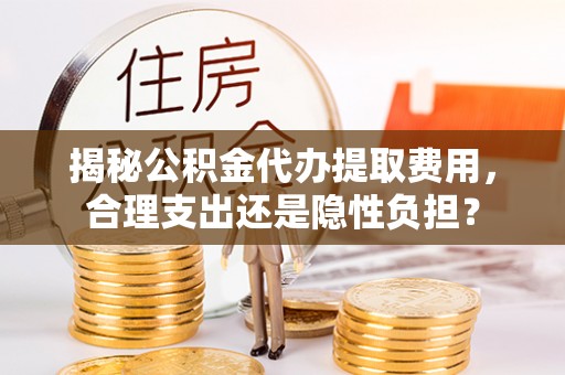 阳谷揭秘公积金代办提取费用，合理支出还是隐性负担？