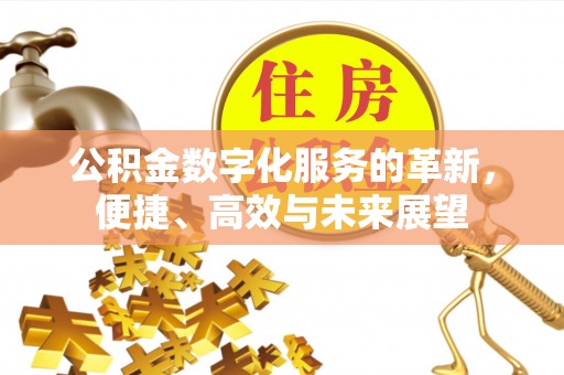 阳谷公积金数字化服务的革新，便捷、高效与未来展望