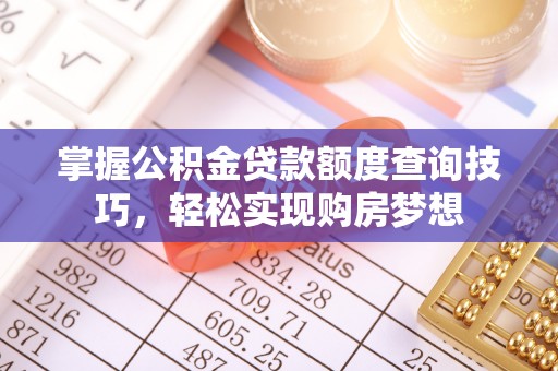 阳谷掌握公积金贷款额度查询技巧，轻松实现购房梦想
