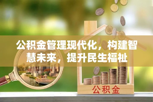 阳谷公积金管理现代化，构建智慧未来，提升民生福祉