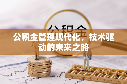 阳谷公积金管理现代化，技术驱动的未来之路